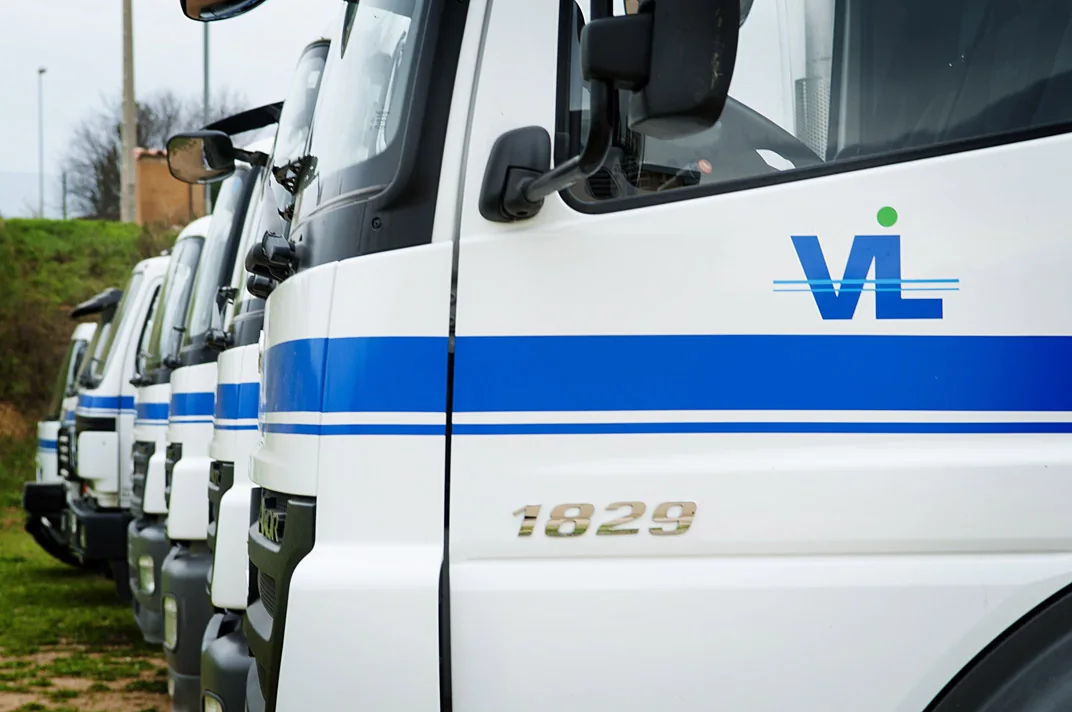 Detall del vehicle de serveis ambientals Vila