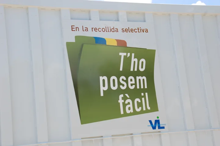 Contenidor de recollida selectiva
